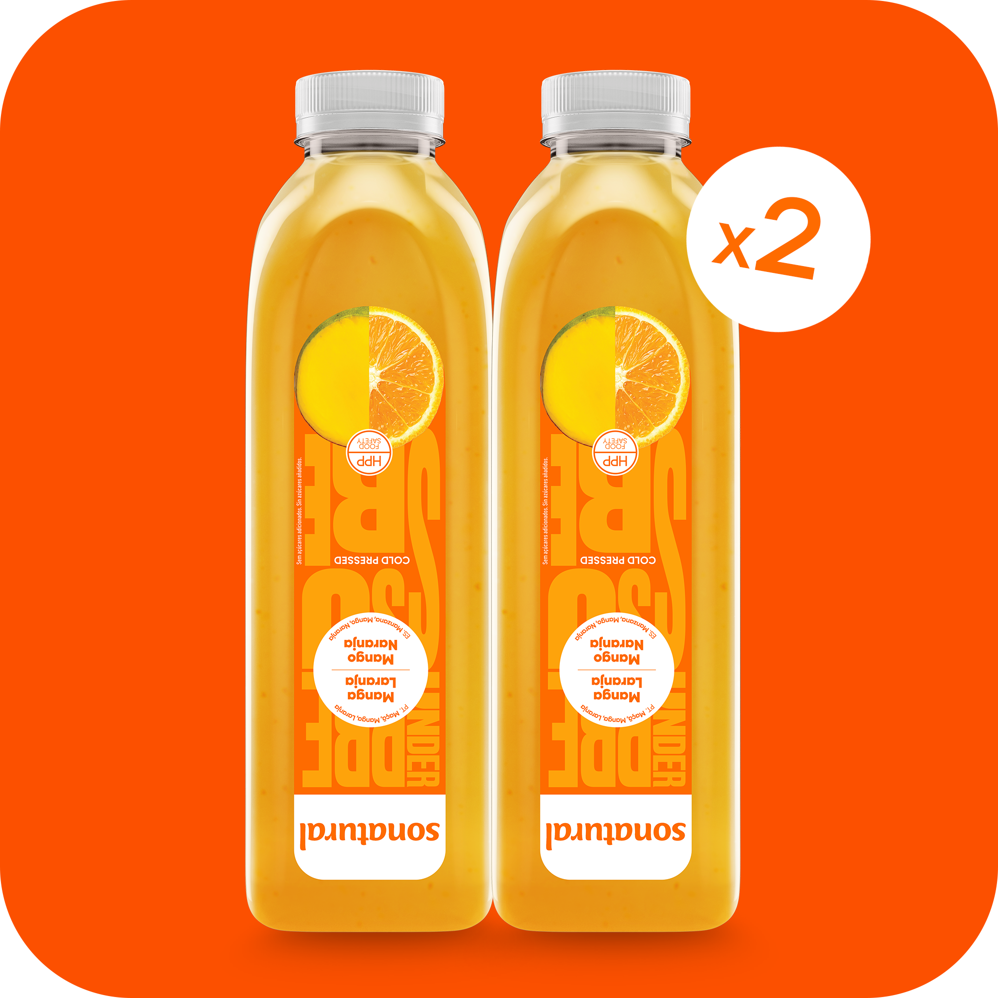 Sonatural Orange Mango Juice 750ml