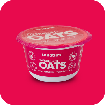 Overnight Oats Frutos Vermelhos 145gr