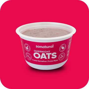 Overnight Oats Frutos Vermelhos 145gr