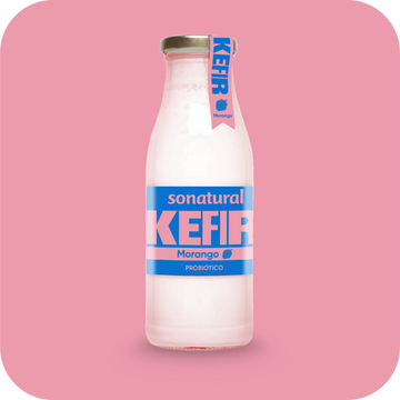 Morango kefir to drink Sonatural 500g x2